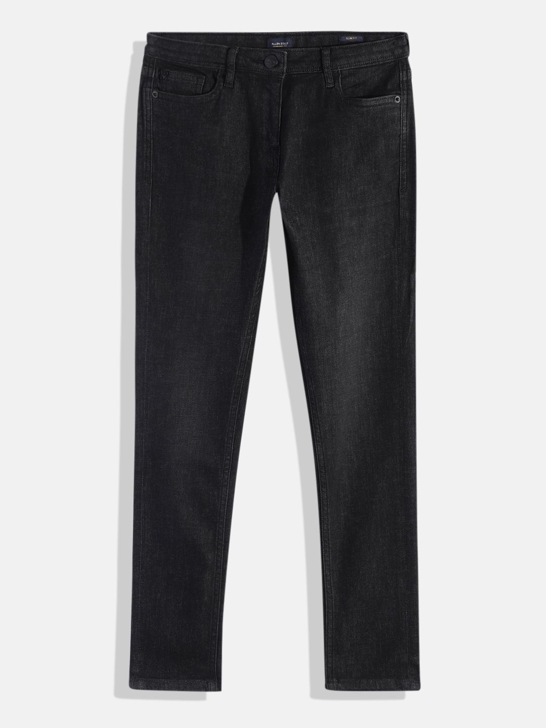 Allen Solly Junior Girls Slim Fit Clean Look Stretchable Jeans-image-2