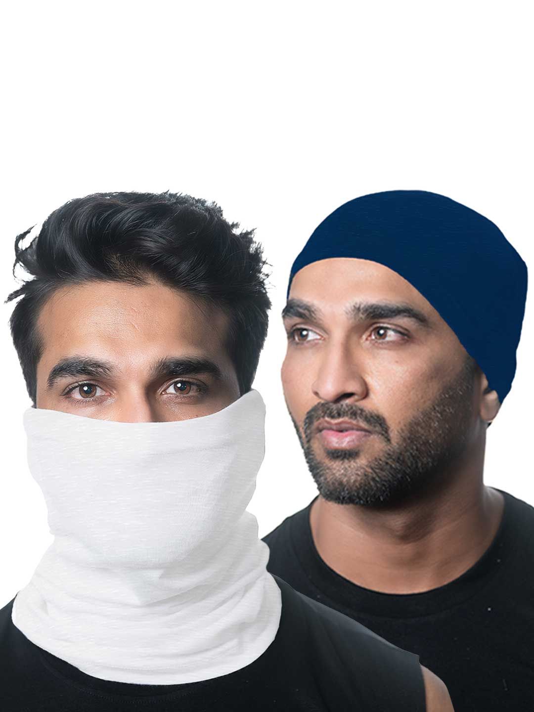 Heelium Pack of 2 Unisex Oduor Free Soft Breathable Bamboo Bandana-picture-12