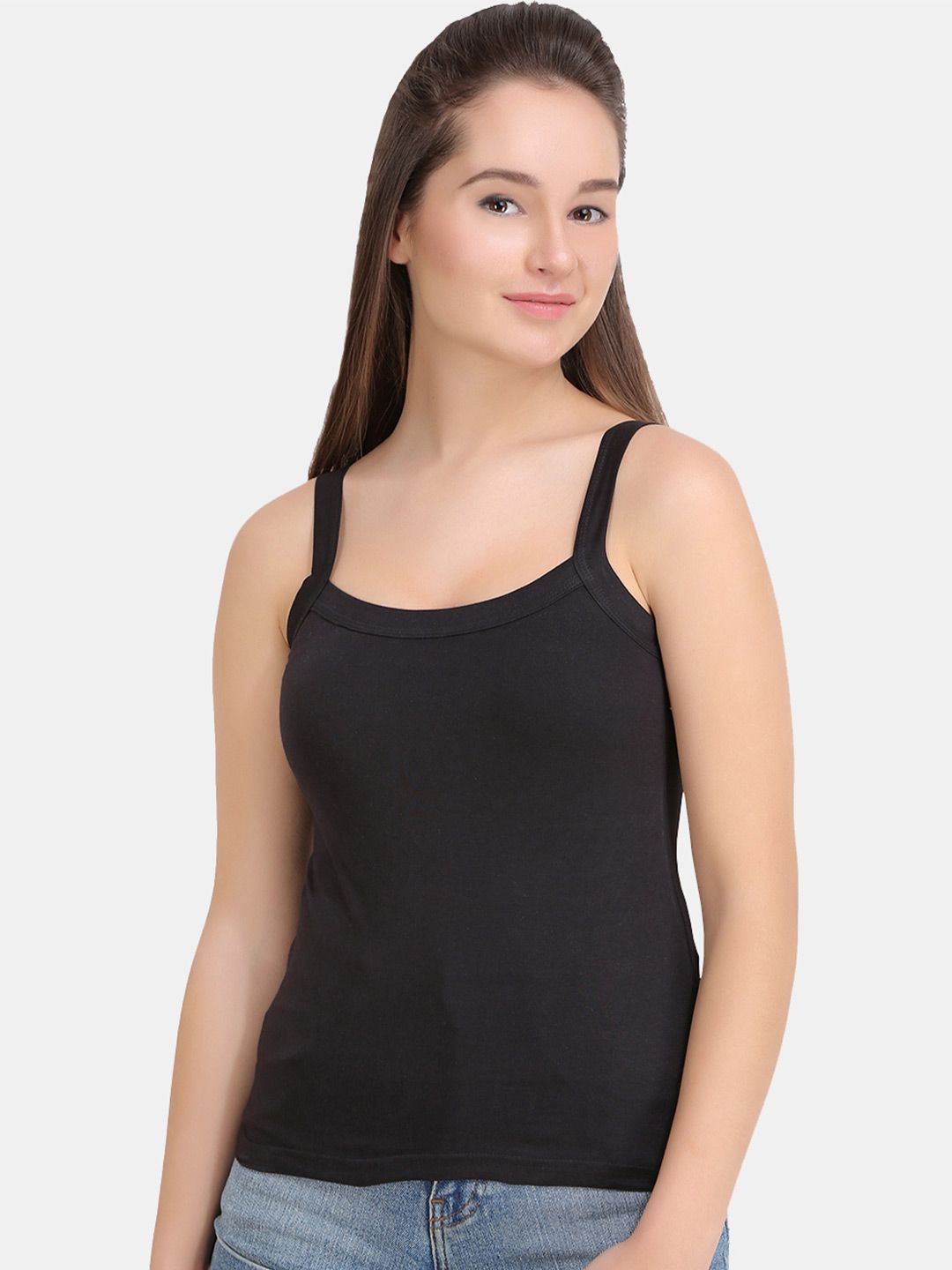DressBerry Non Padded Pure Cotton Camisole-picture-20
