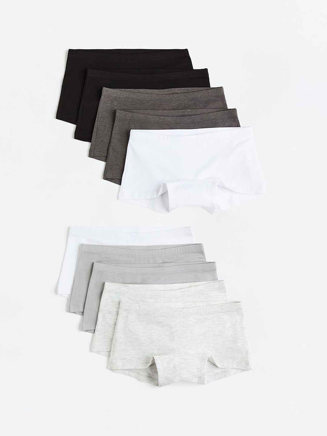 H&M Girls 10-Pack Boxer Briefs 0805182018