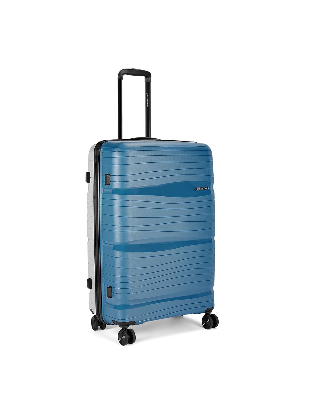 Nasher Miles Colourblocked Hard-Sided Trolley Suitcase-picture-32