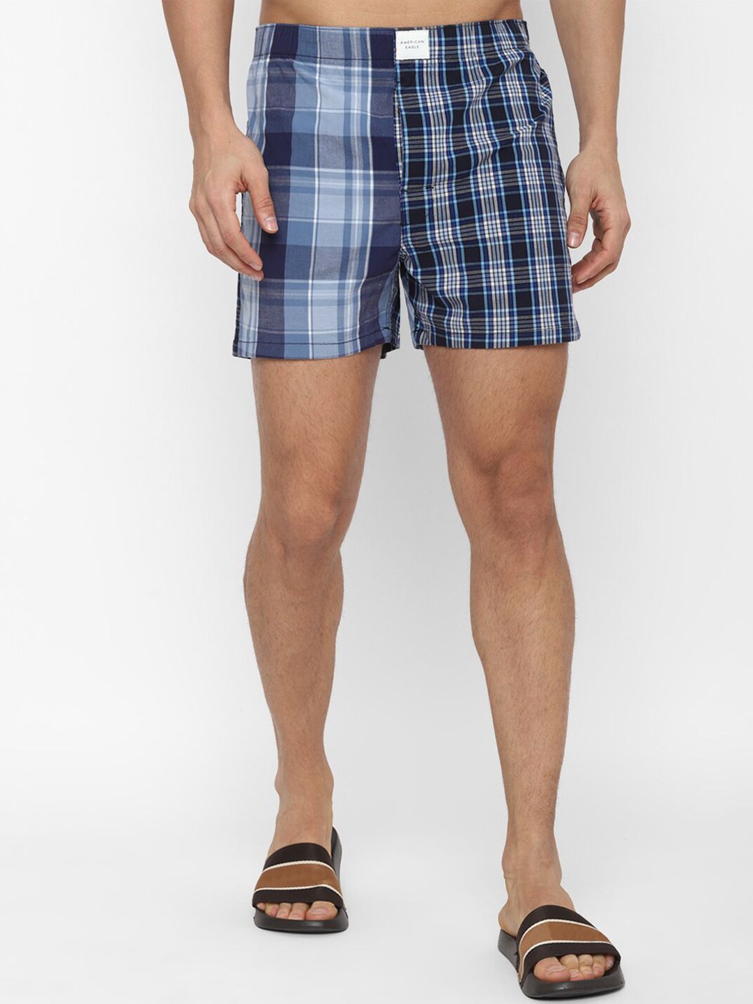 AMERICAN EAGLE OUTFITTERS Checked Inner Elastic Boxer-picture-23
