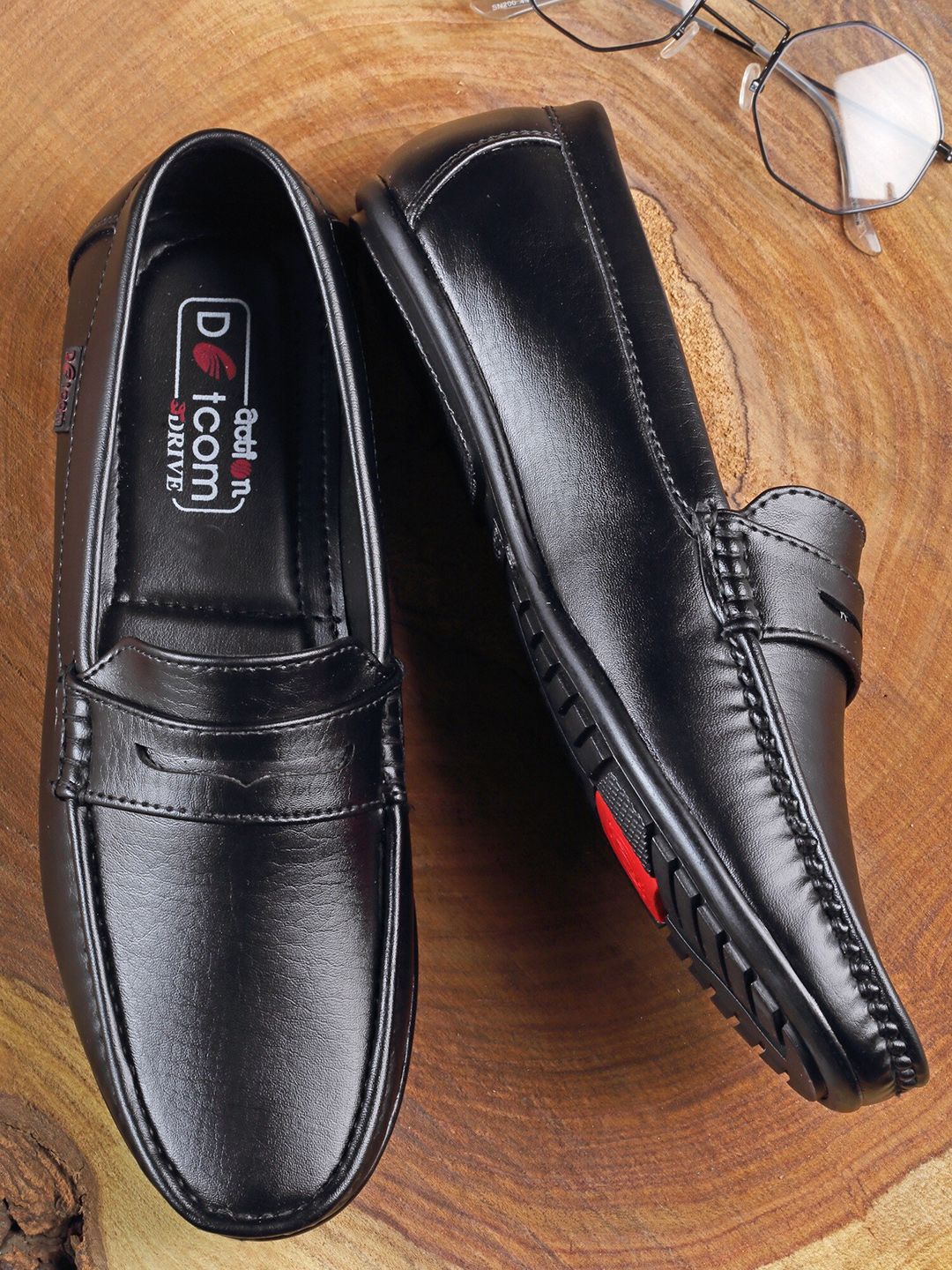 Action Men Round-Toe Comfort-Fit Formal Loafers-image-23