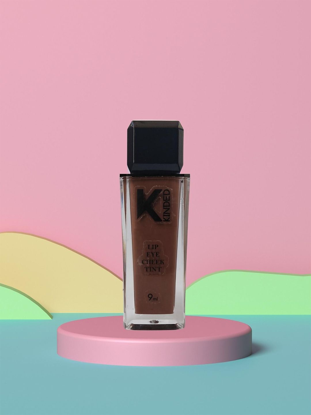 KINDED Liquid Matte 3-in-1 Lip Eye Cheek Tint with Vitamin E 9 ml - Choco Brown 07-picture-20