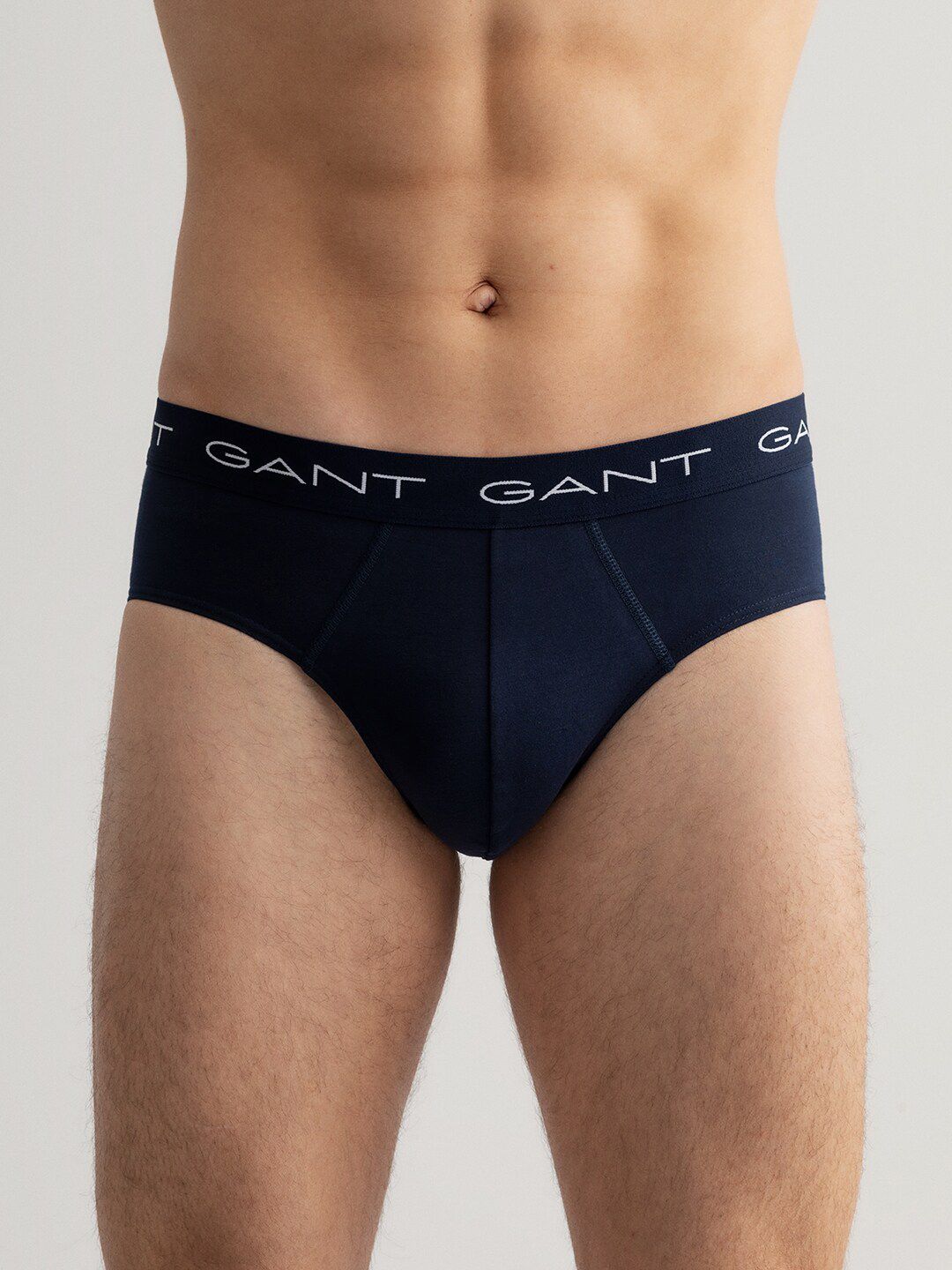 GANT Men Pack of 3 Mid-Rise Cotton Briefs-picture-26