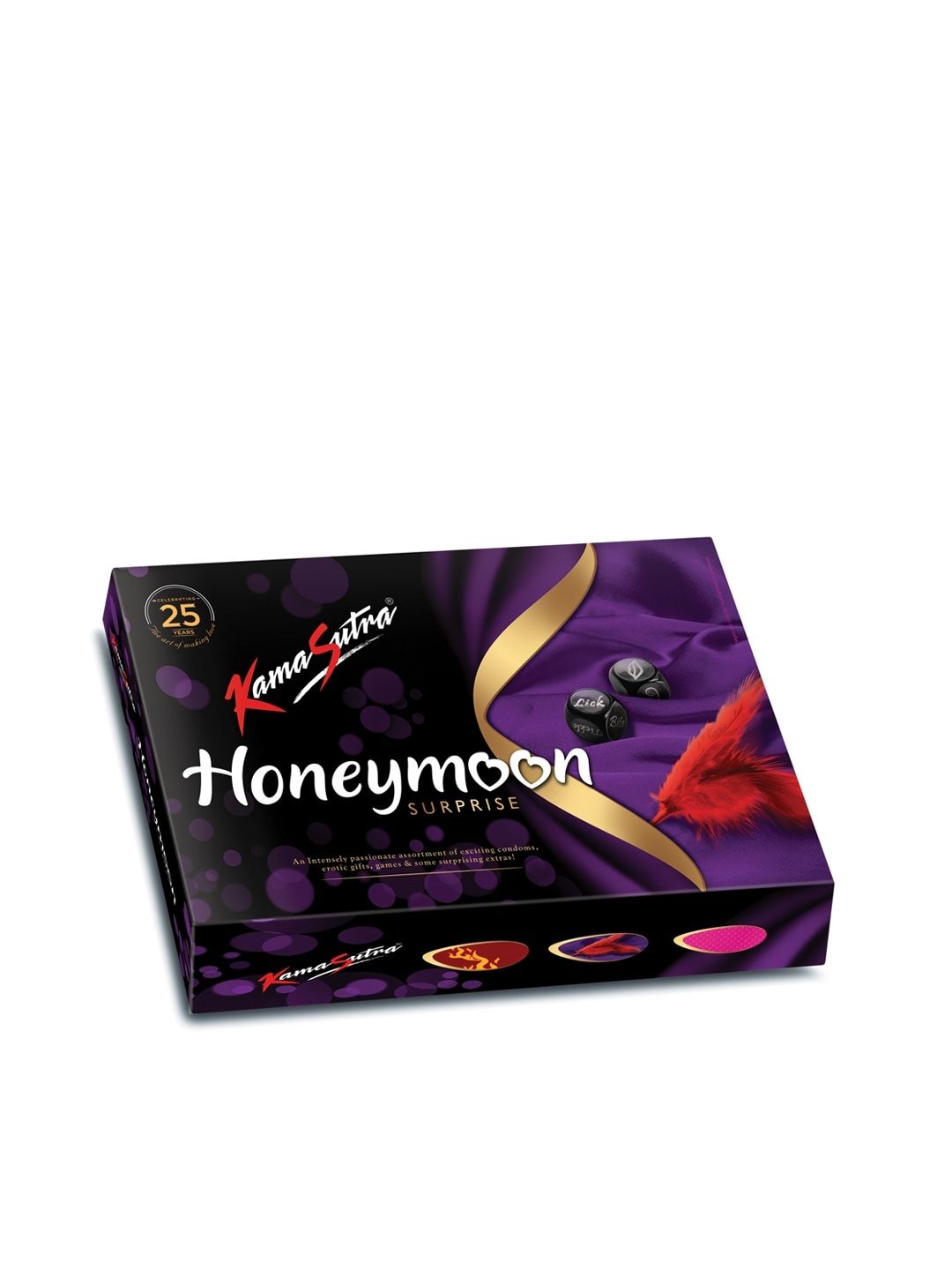 KamaSutra Honeymoon Surprise Condoms Pack - 21 Pcs-image-3