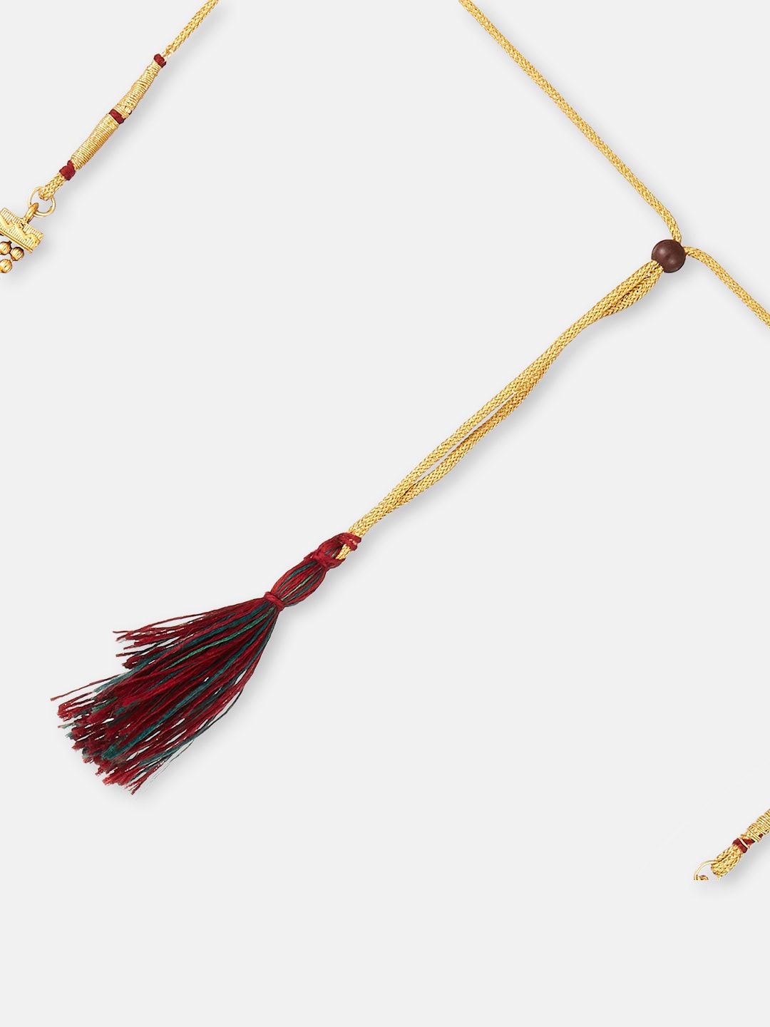 ATIBELLE Gold-Plated Stone-Studded Jewellery Set