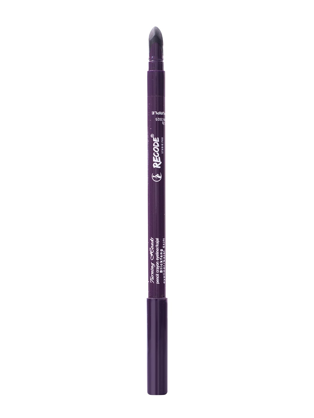 Recode Studio Pro Turning Heads Crayon Gel Eyeliner Cum Kajal Pencil 1.20 g- Jamunia Purple 07-picture-18