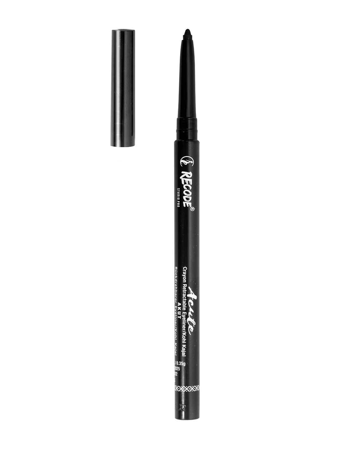 Recode Acute Smudge Proof & Waterproof Crayon Retractable Eyeliner 0.35 g - Black 01-image-22