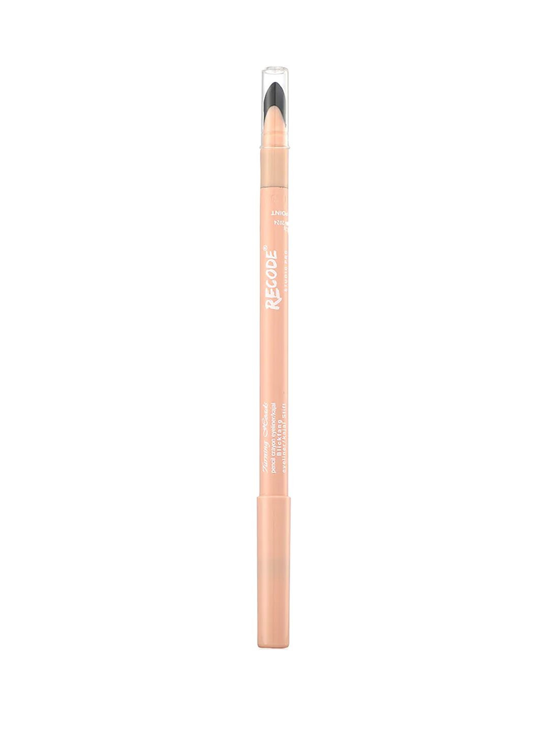 Recode Studio Pro Turning Heads Crayon Gel Eyeliner Cum Kajal Pencil 1.20 g-Nude On Point 06-picture-33