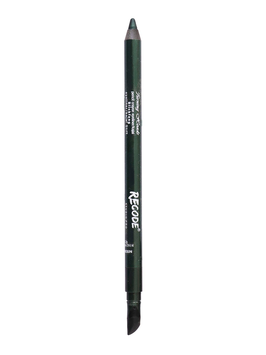 Recode Studio Pro Turning Heads Crayon Gel Eyeliner Cum Kajal Pencil 1.20 g-Evergreen 05-picture-17