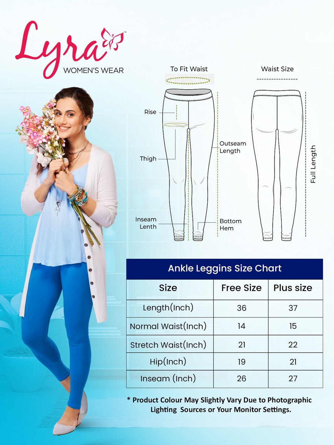 LYRA Pack Of Ankle-Length Leggings | forum.iktva.sa