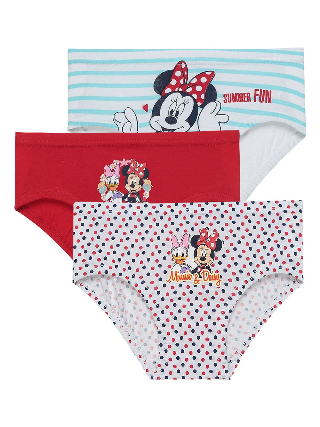 Bodycare Kids Pack Of 3 Assorted Pure Cotton Hipster Briefs-picture-51