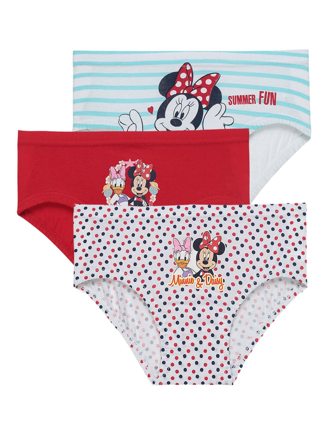 Bodycare Kids Pack Of 3 Assorted Cotton Hipster Briefs-picture-16