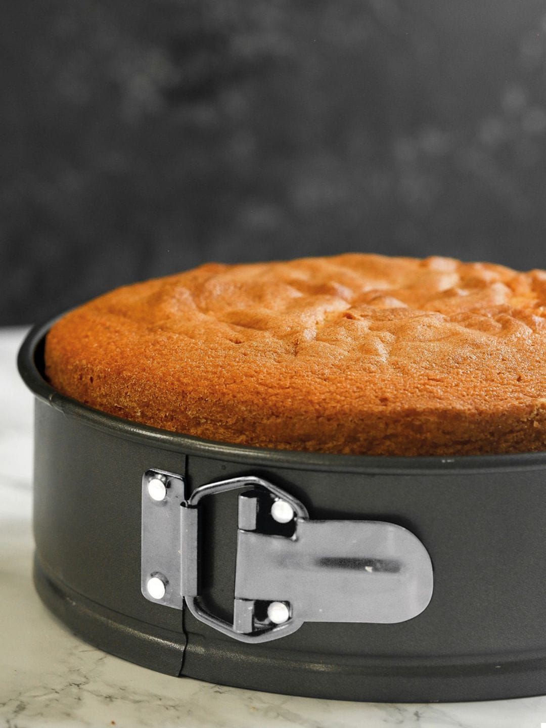 MasterClass Grey Non-Stick Spring Form Loose Base Cake Pan 20 cm-image-6