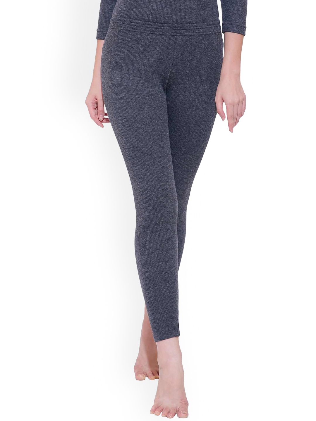 DYCA Women Ribbed Cotton Thermal Bottoms-picture-12