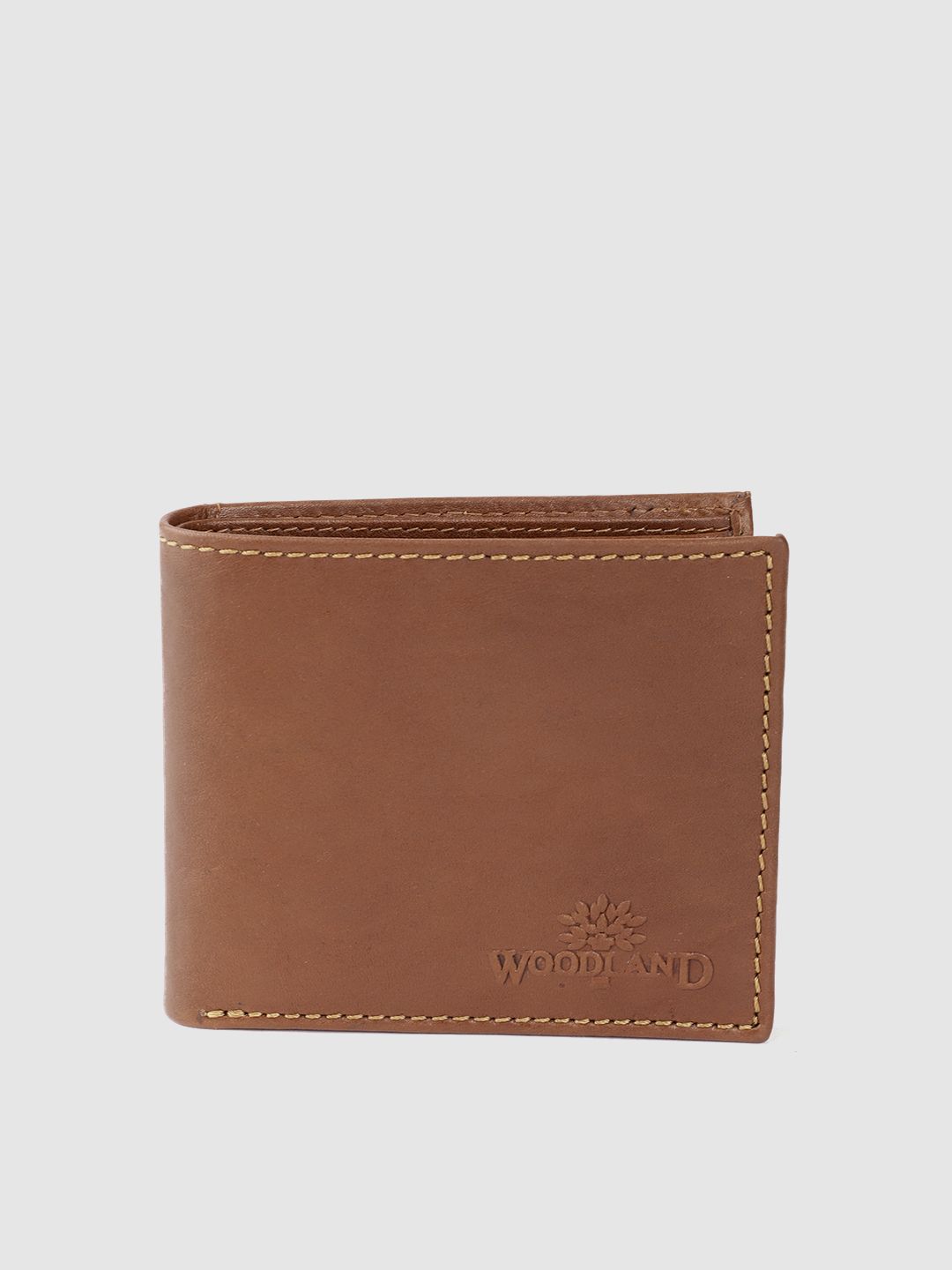 Woodland Men Leather Two Fold Wallet