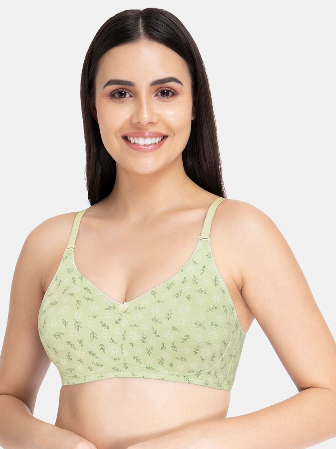 Amante Printed Non Padded Wirefree Comfort Concealer T-Shirt Bra - BRA91801-image-29