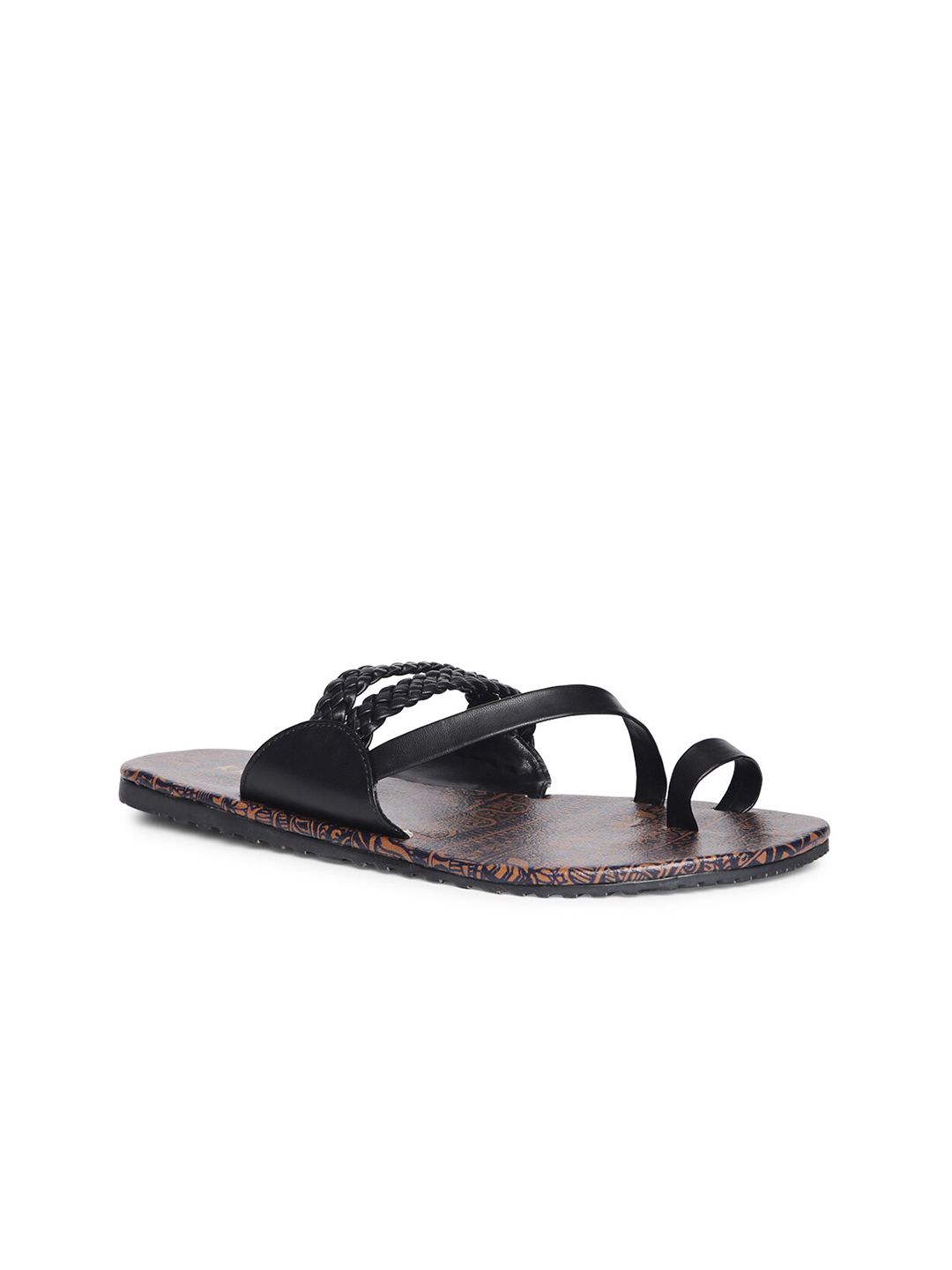 Kanvas Men Braided Leather Comfort Sandals-image-32