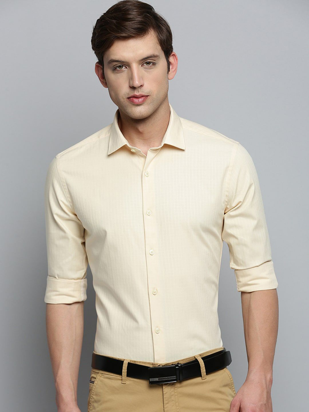 Buy online Mens Checks Formal Shirt from shirts for Men by Showoff