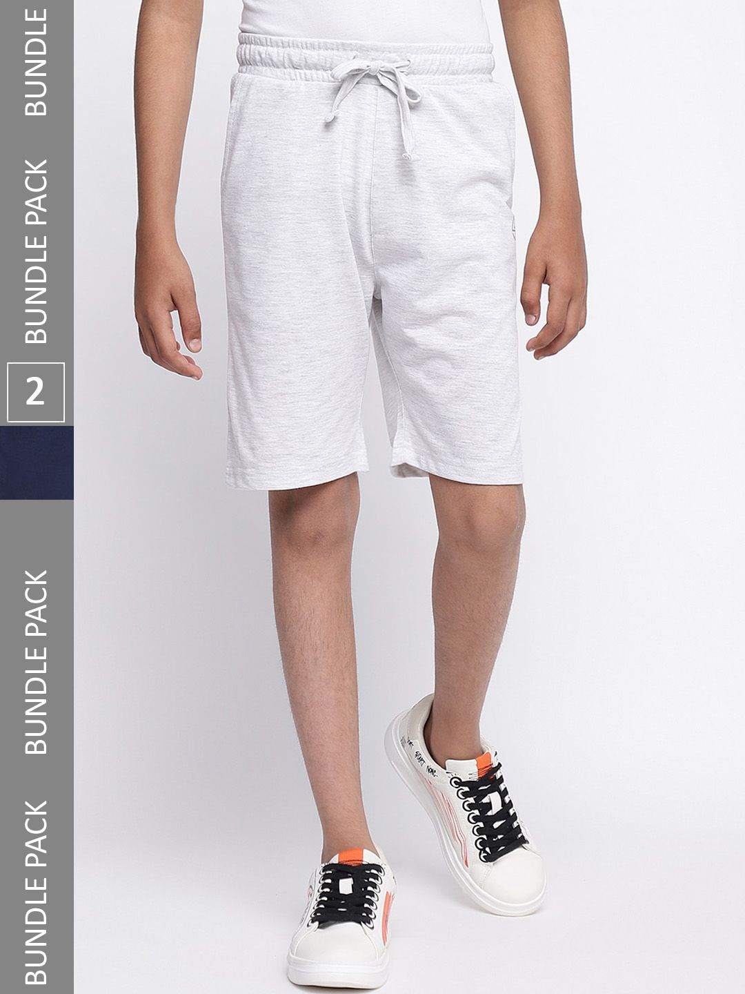 Lil Tomatoes Boys Pack Of 2 Cotton Outdoor Shorts-image-5