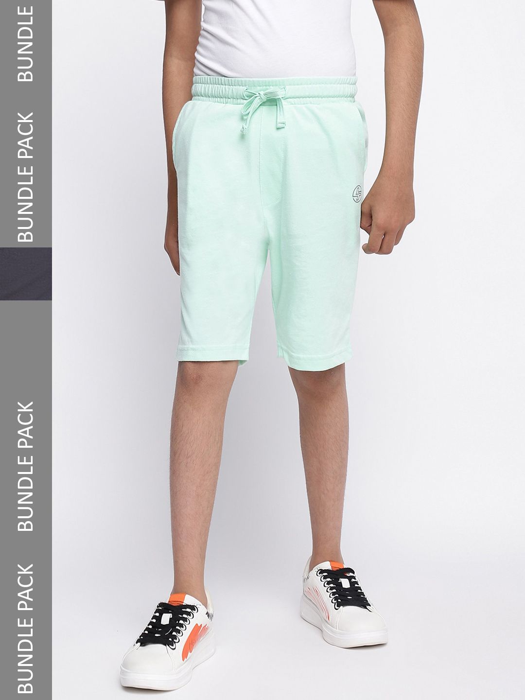 Lil Tomatoes Boys Pack Of 2 Cotton Outdoor Shorts-picture-36