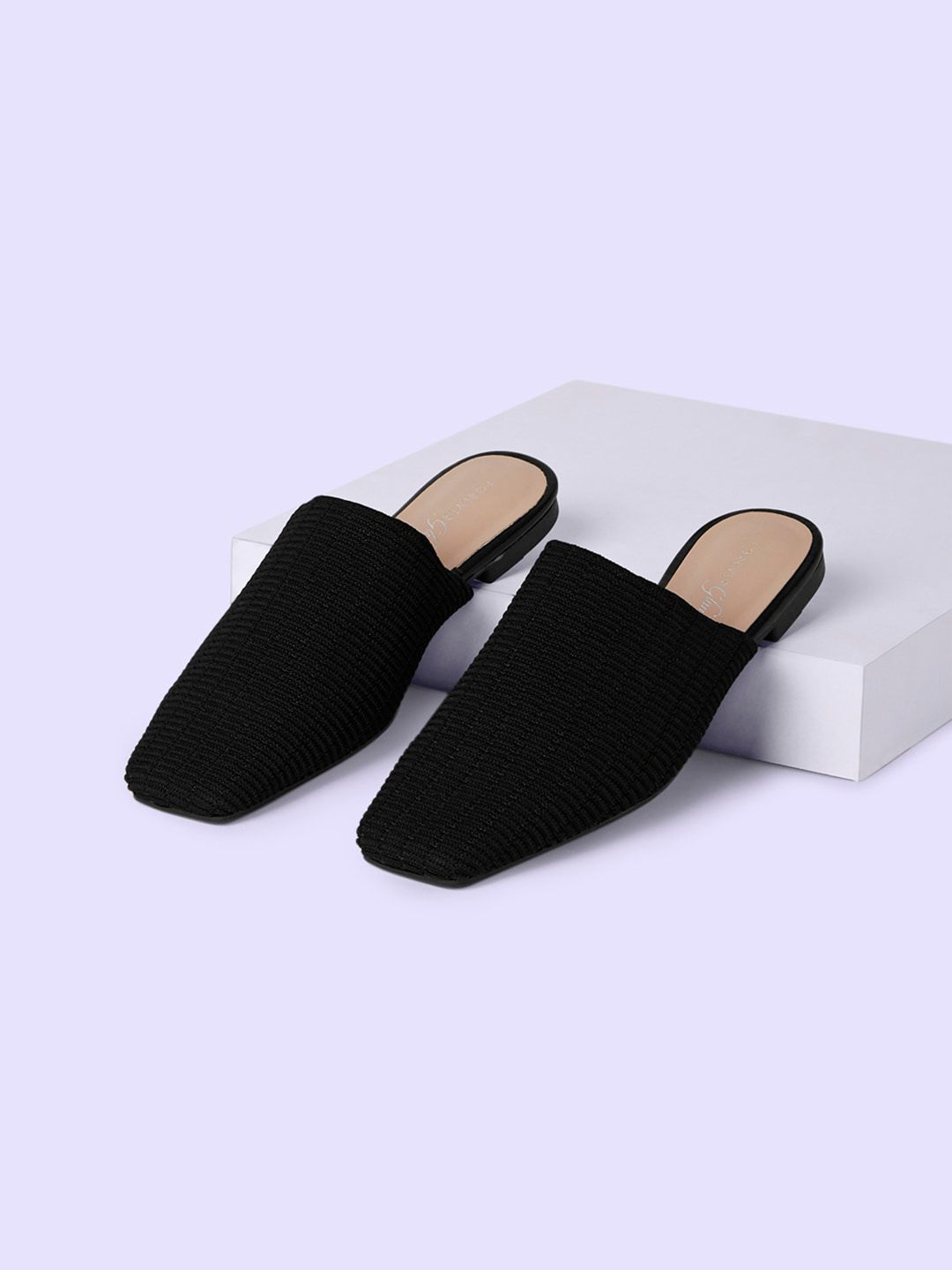 Forever Glam by Pantaloons Square Toe Mules