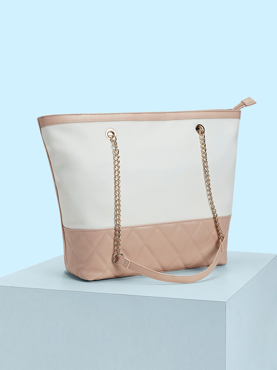 Forever Glam by Pantaloons Women Colourblocked Oversized Shoulder Bag-picture-12