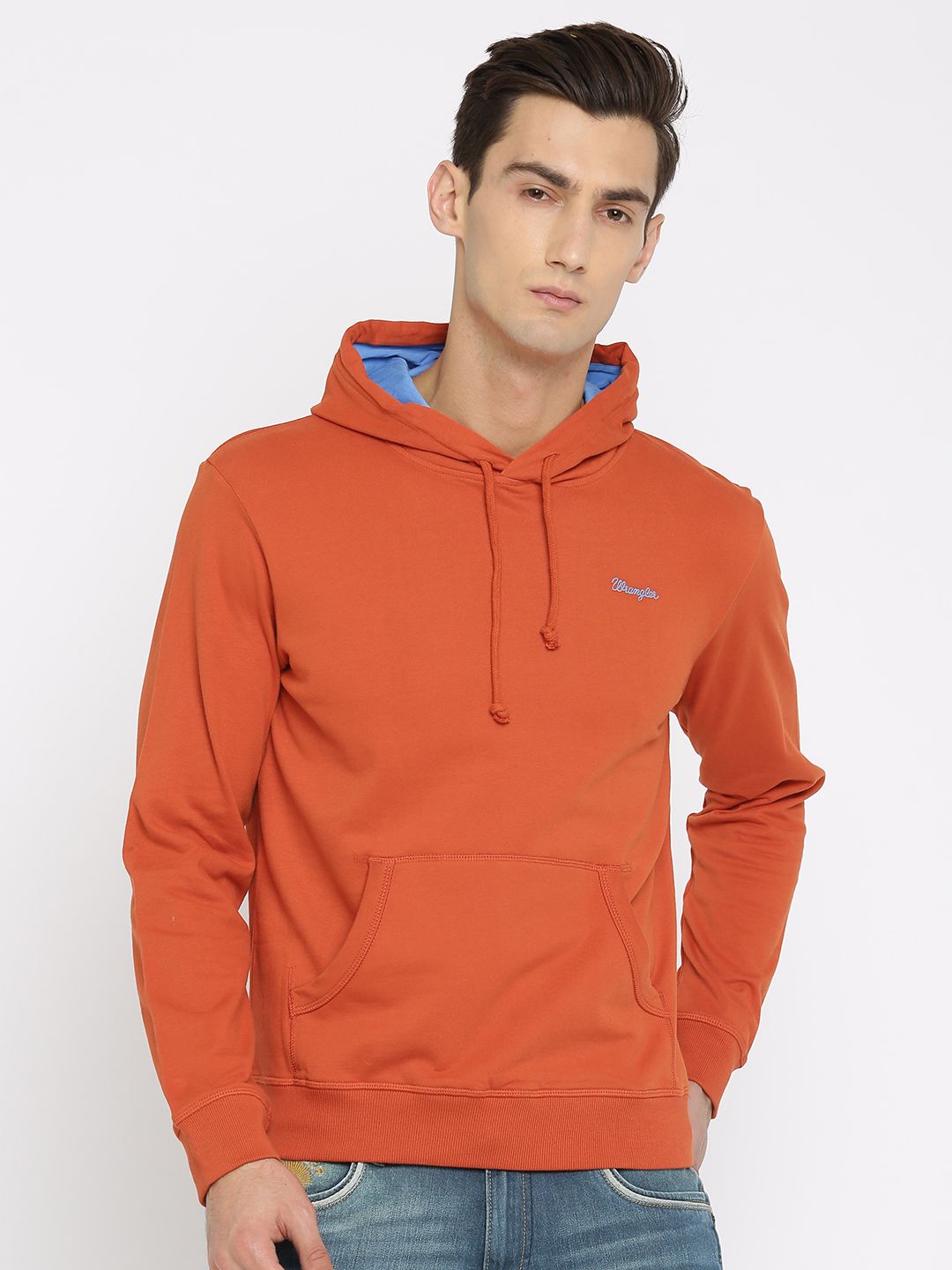 Orange Dress with Hood