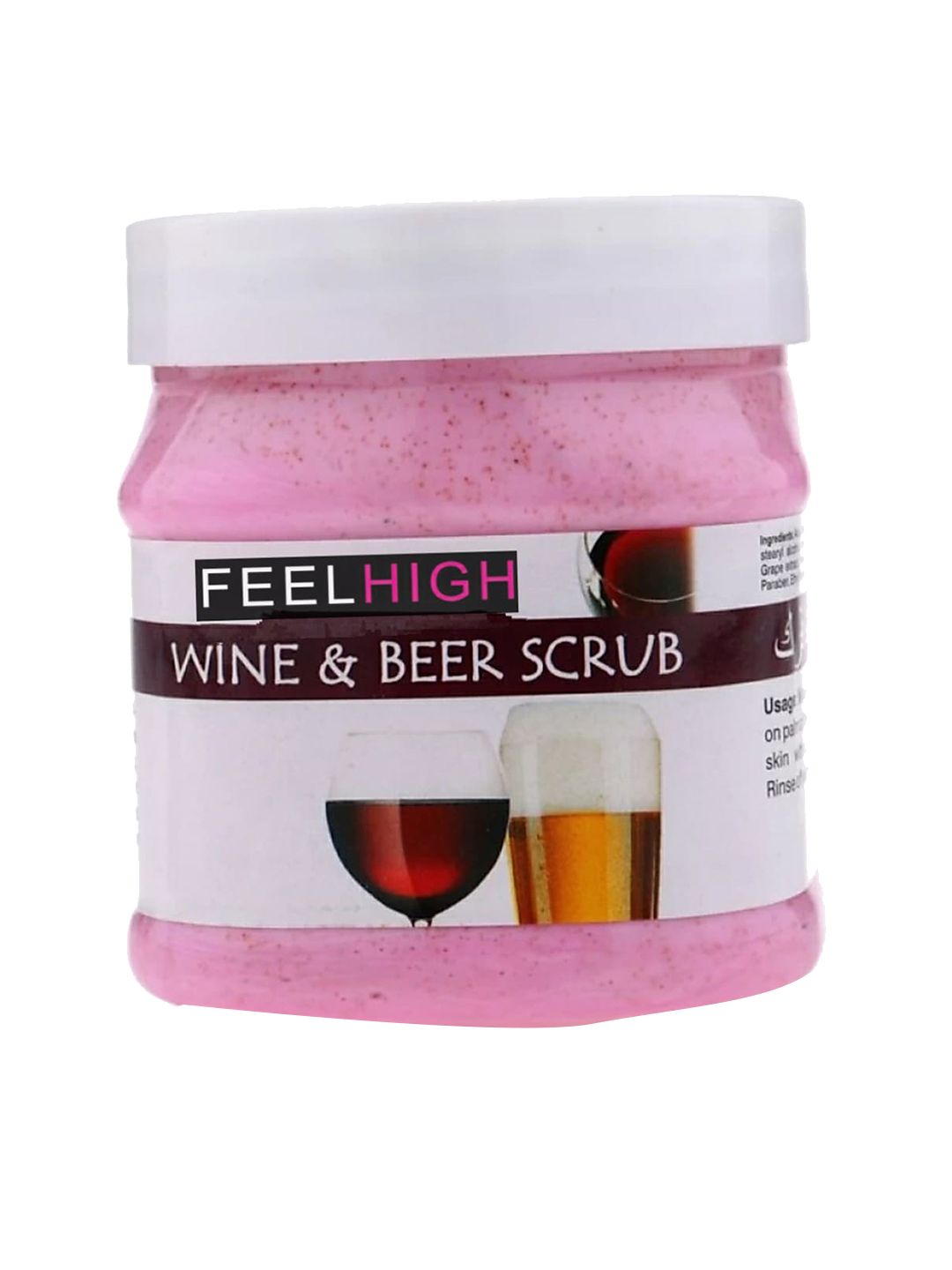 FEELHIGH Wine & Beer Face & Body Scrub - 500 ml-image-21