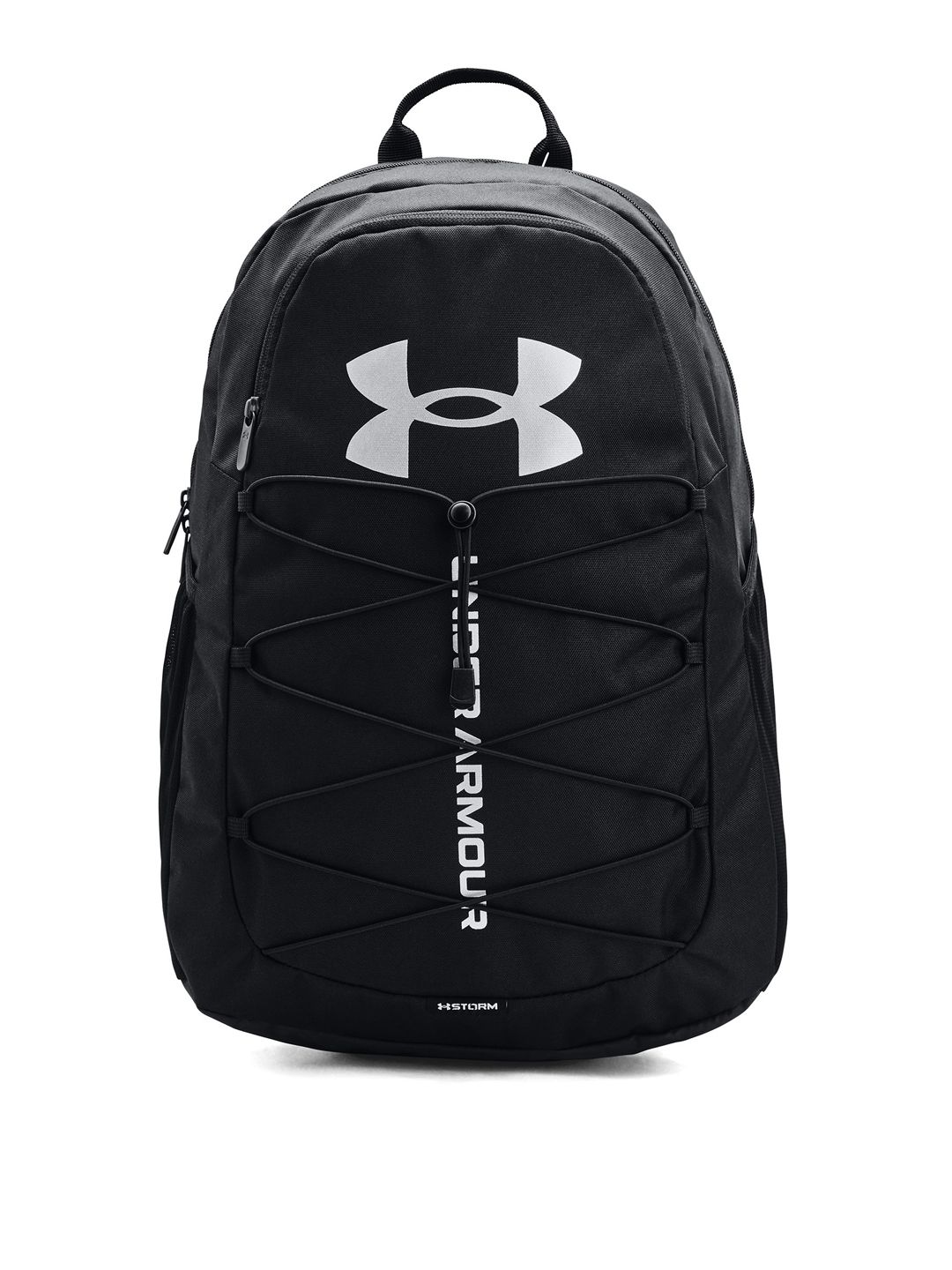 UNDER ARMOUR Unisex Brand Logo Print Hustle Sports Backpack With Toggle Detail-image-25