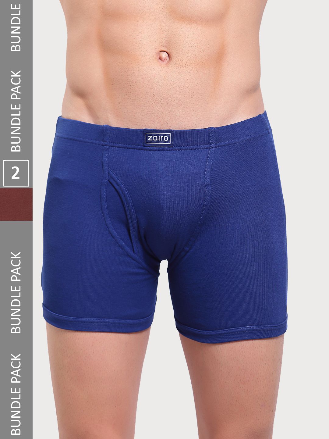 Zoiro Pack Of 2 Anti-Pilling Trunks-image-44