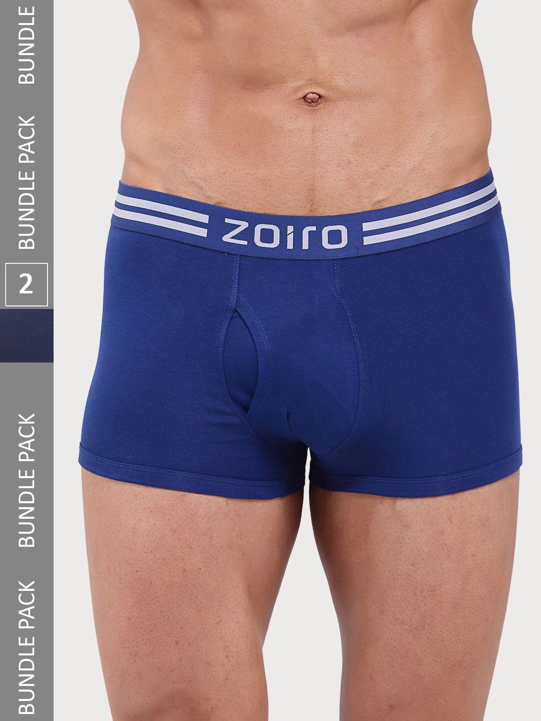 Zoiro Pack Of 2 Logo Printed Detail Trunks-image-20