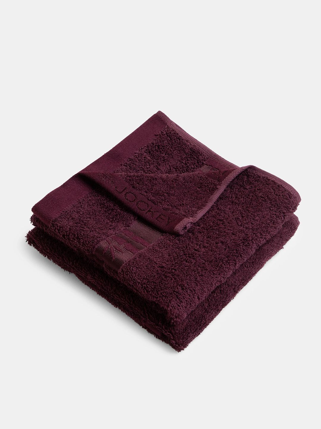 Jockey Men Burgundy 2 Pcs Bamboo Cotton 600 GSM Ultrasoft Anti-Microbial Hand Towels-image-48