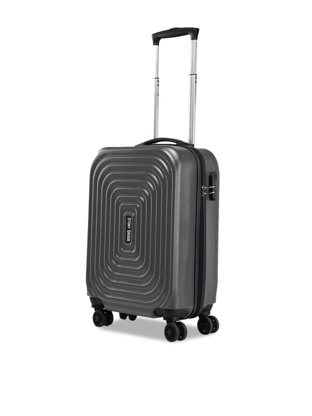 Stony Brook by Nasher Miles Orbit Textured Hard Cabin Trolley Suitcase - 55 cm