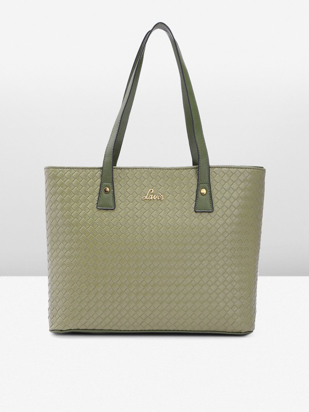 Lavie Green Textured Shoulder Bag Price History