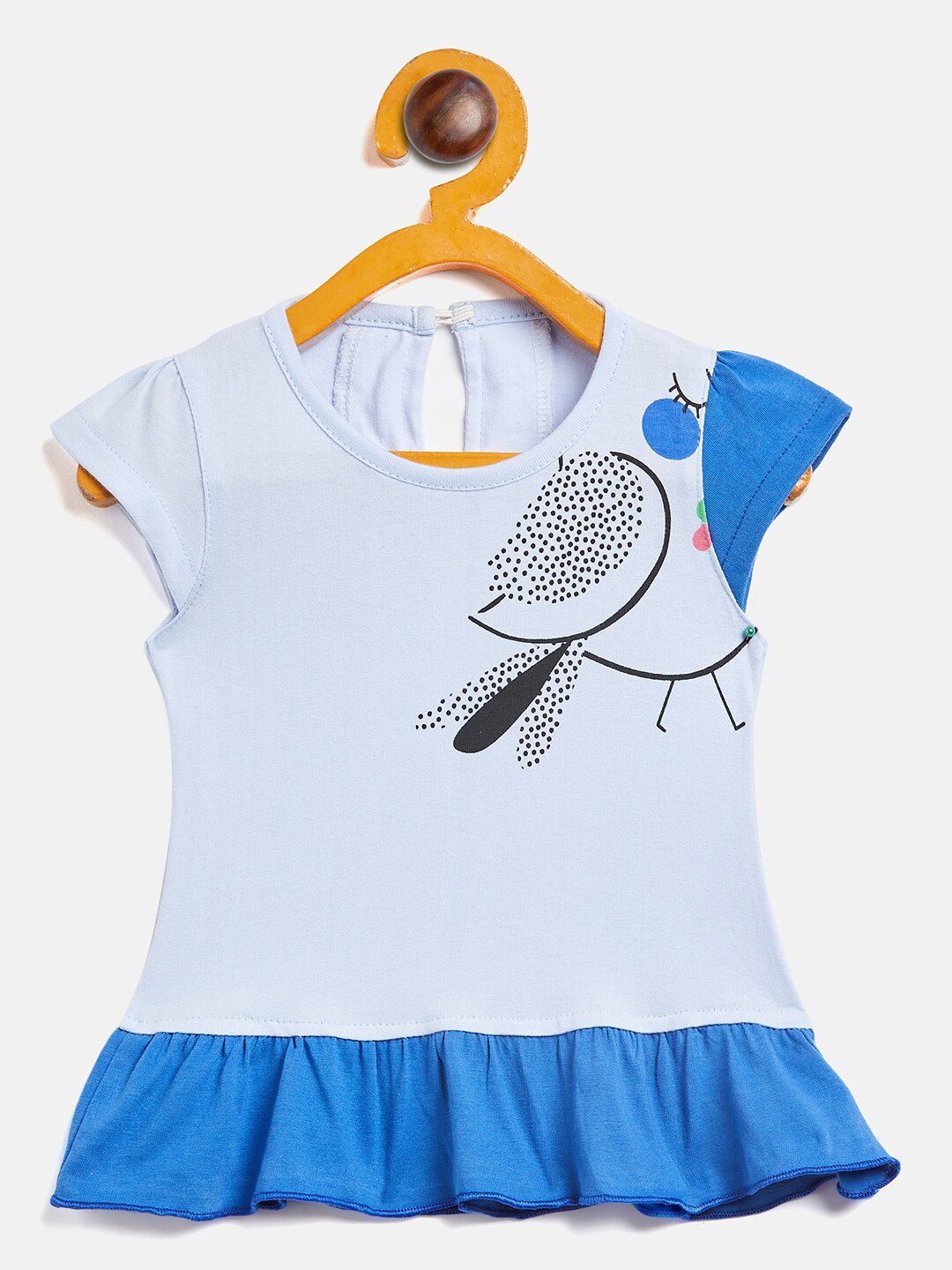 Camey Infant Girls Printed Cotton A-Line Dress-picture-16