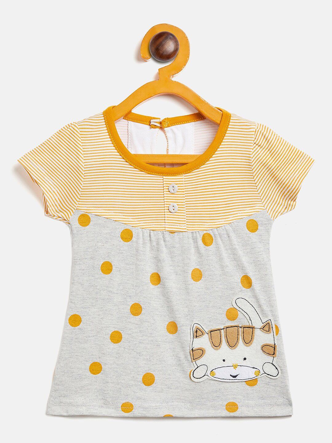 Camey Girls Printed Cotton A-Line Dress-picture-22
