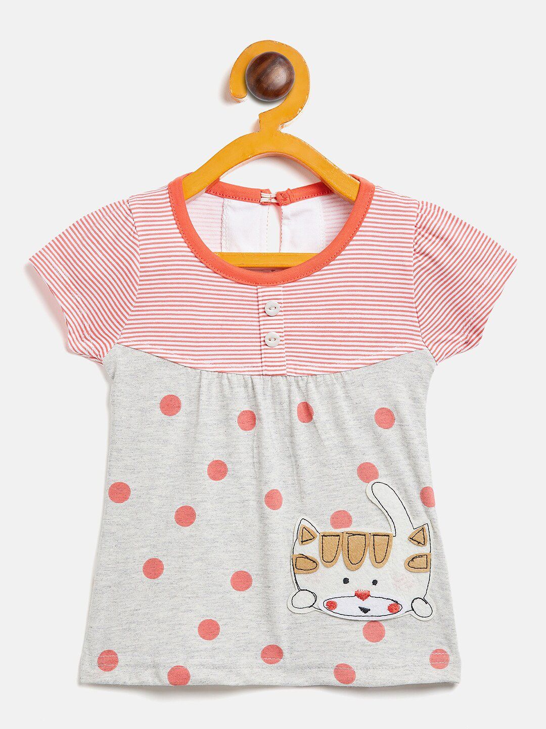 Camey Girls Printed Cotton A-Line Dress-picture-17