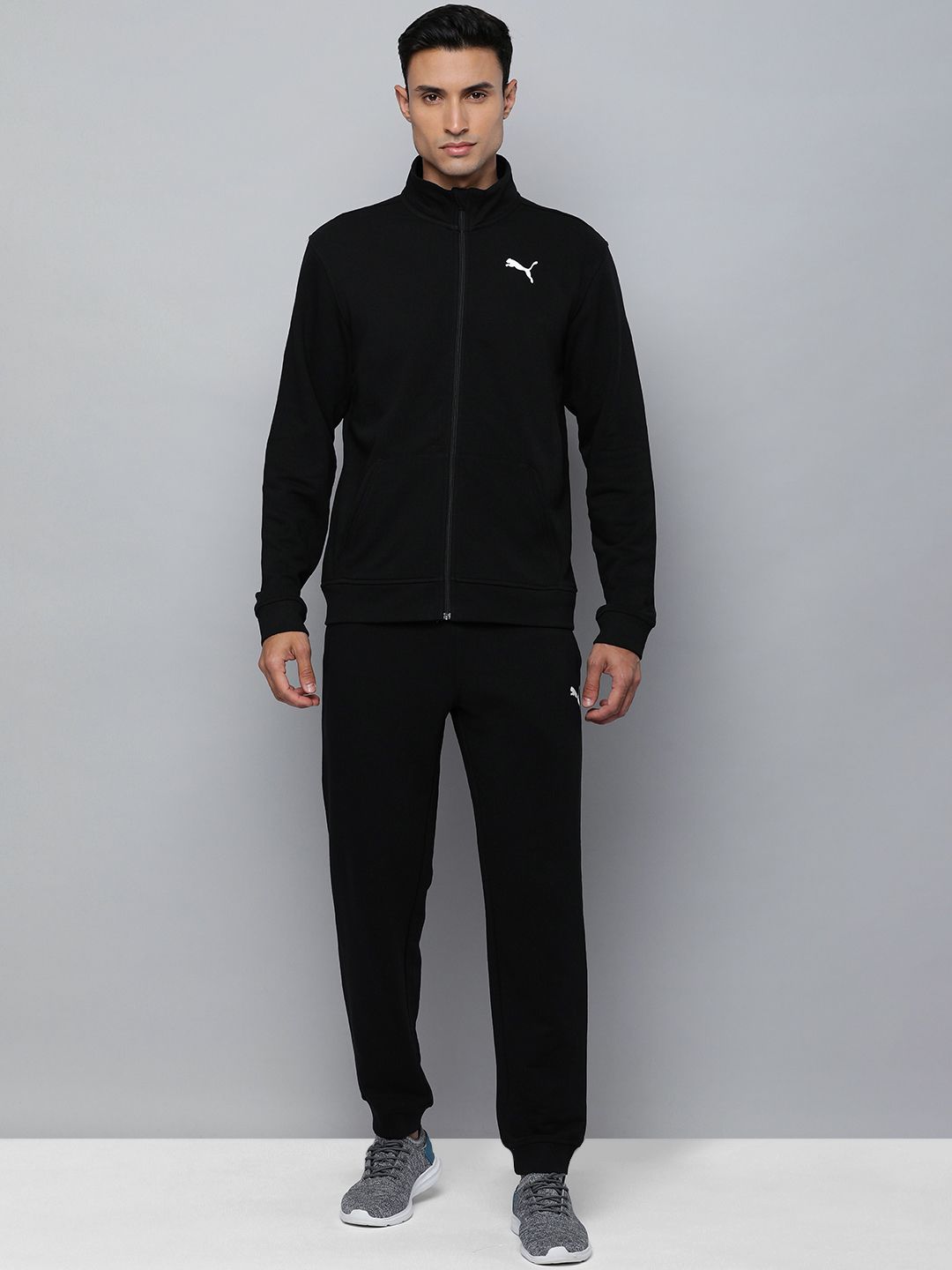 Puma Men Train Favorite Regular Fit Knitted Track Suit