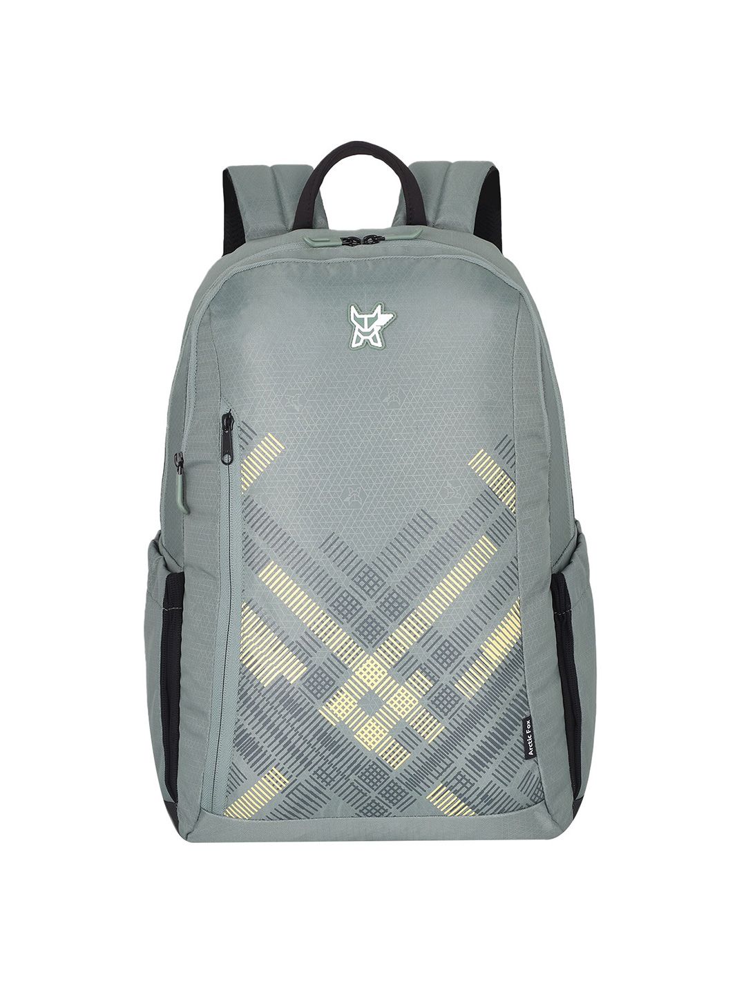 Arctic Fox Criss-Cross Printed Padded Laptop Backpack-image-44