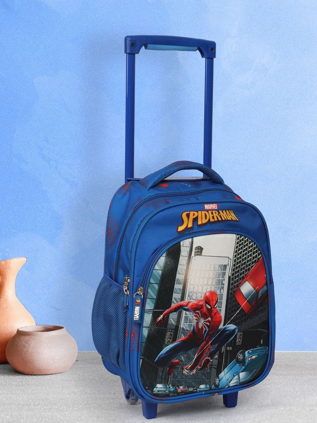 NOVEX Kids Spiderman Backpack Trolley Bag-image-36