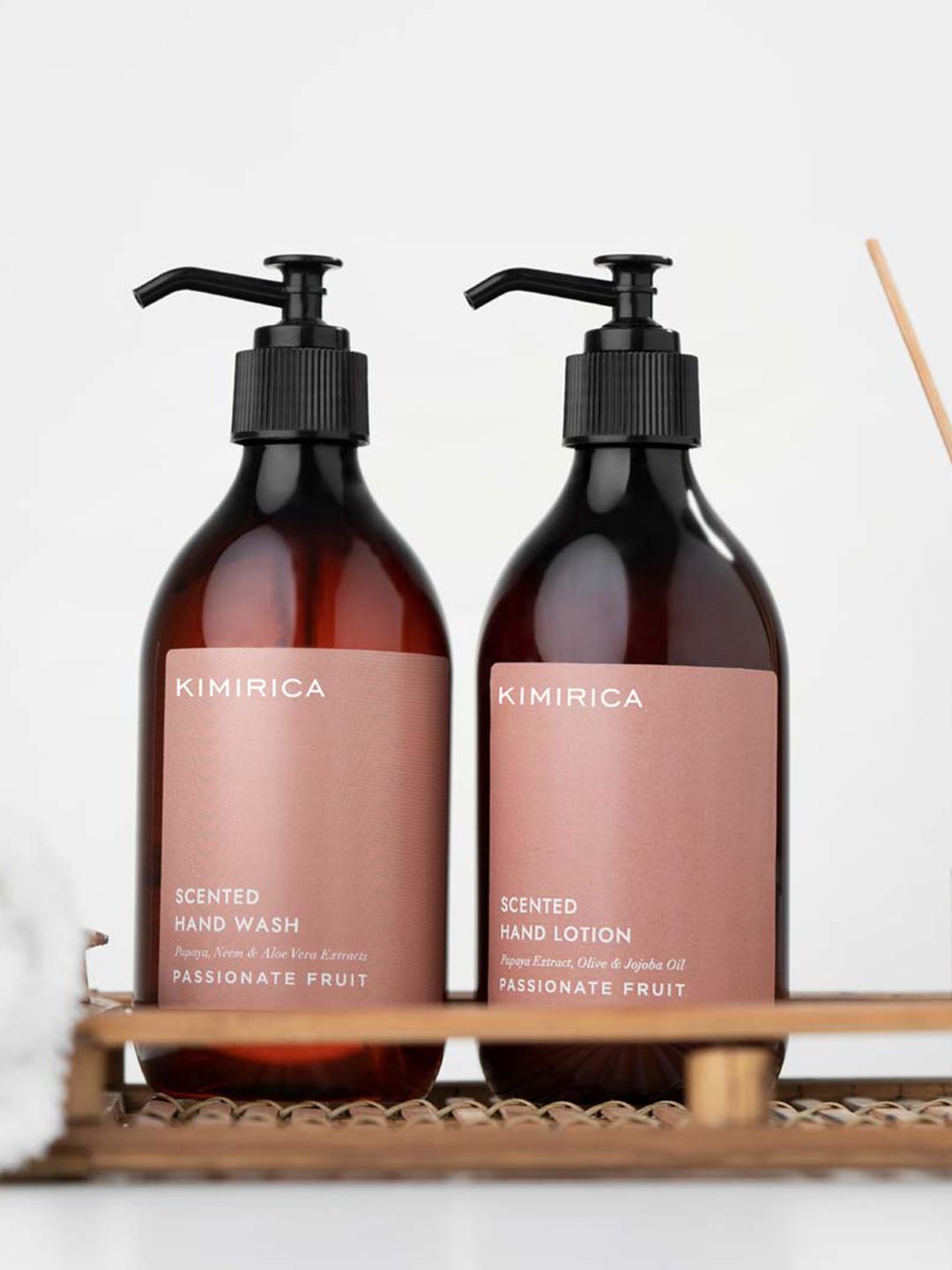 Kimirica Passionate 2-Pcs Scented Hand Wash & Hand Lotion Duo Caddy Set 300 ml Each-picture-15