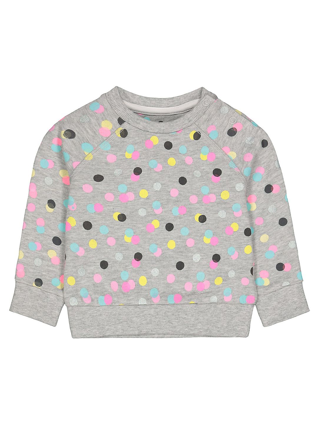 mothercare Girls Printed Cotton Sweatshirt-picture-26