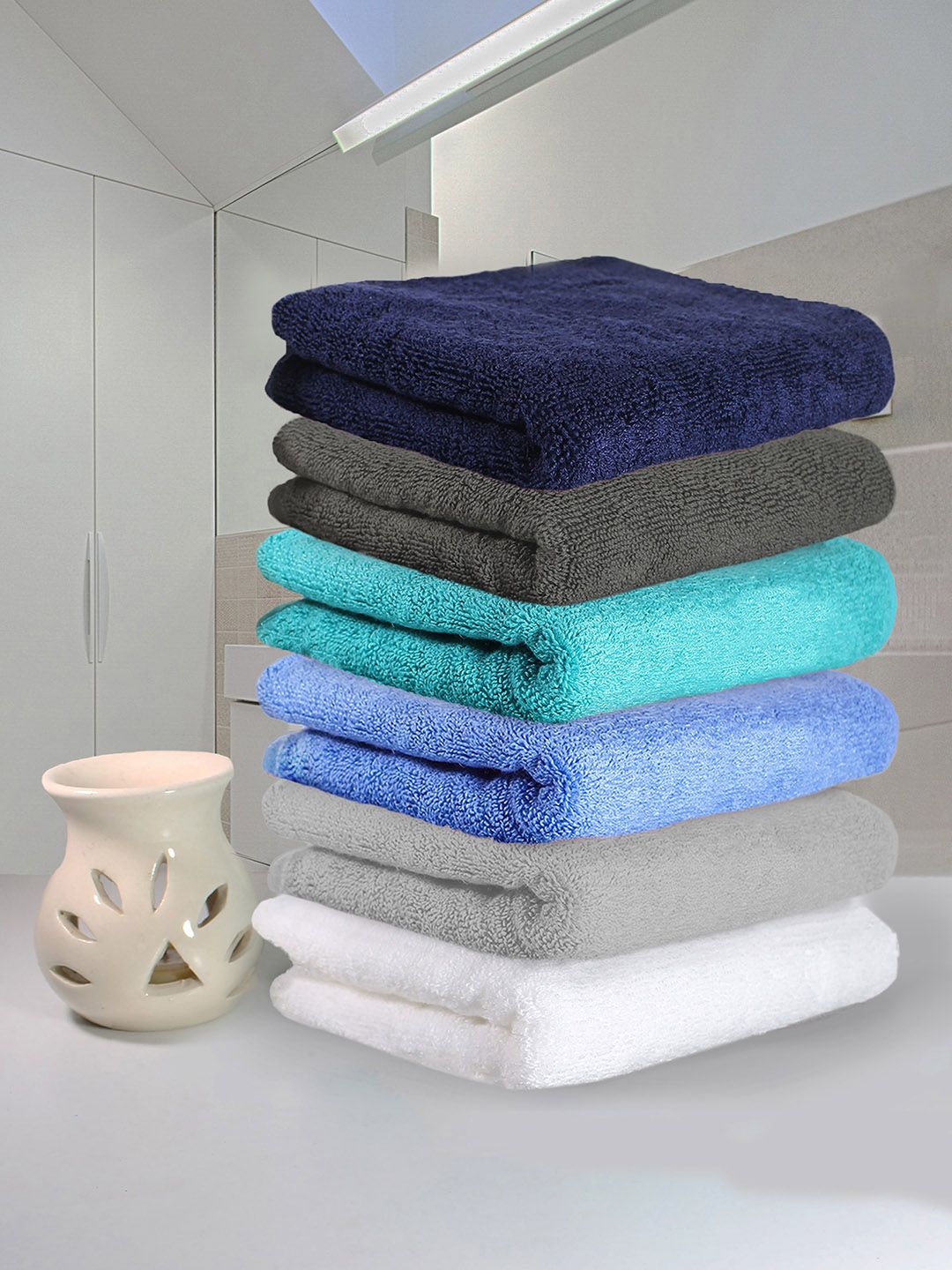HEELIUM Unisex Super Soft & Quick Absorbent 600 GSM Bamboo Hand Towel-picture-26