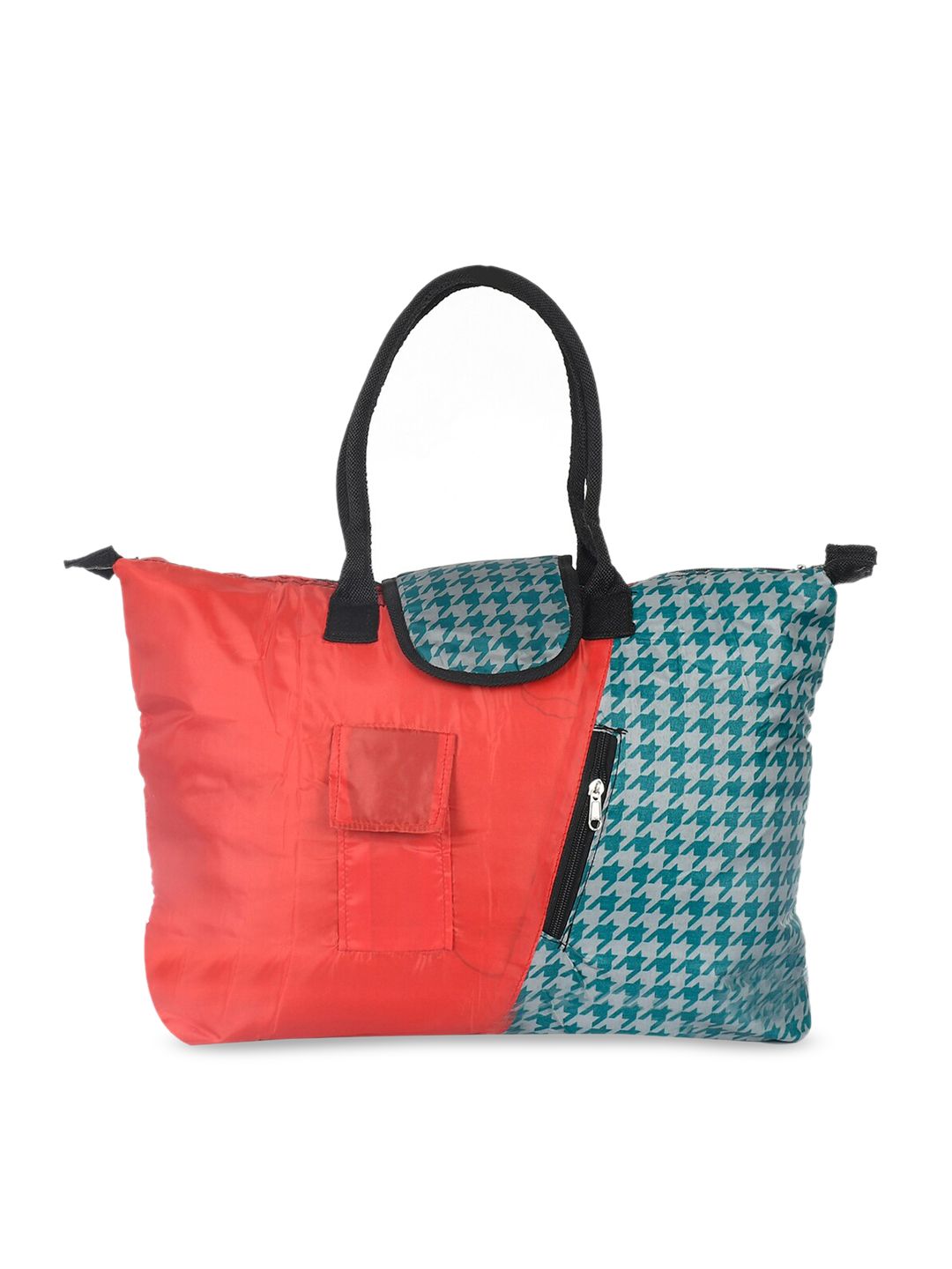 Kuber Industries Colourblocked  Structured Hobo Bag-picture-11