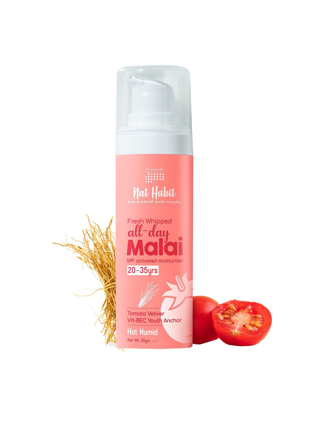 Nat Habit Fresh Whipped All Day Malai Moisturizer with Tomato  Vetiver - 30 g-picture-12