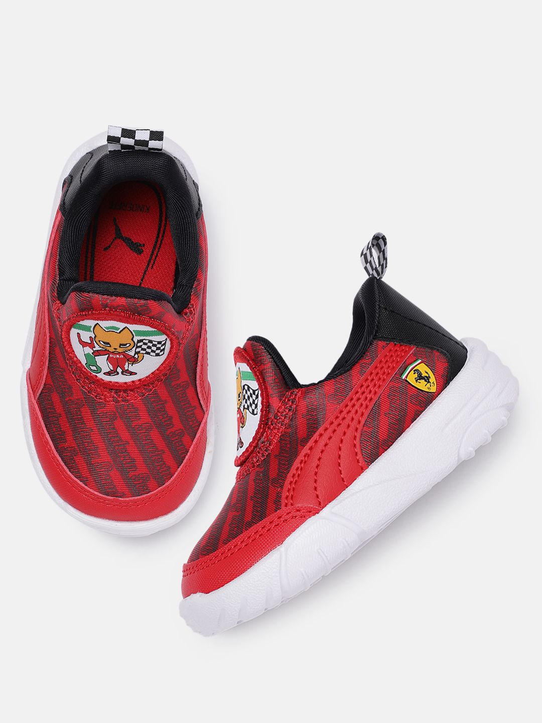 PUMA Motorsport Kids Scuderia Ferrari Printed Slip-On Sneakers-picture-11
