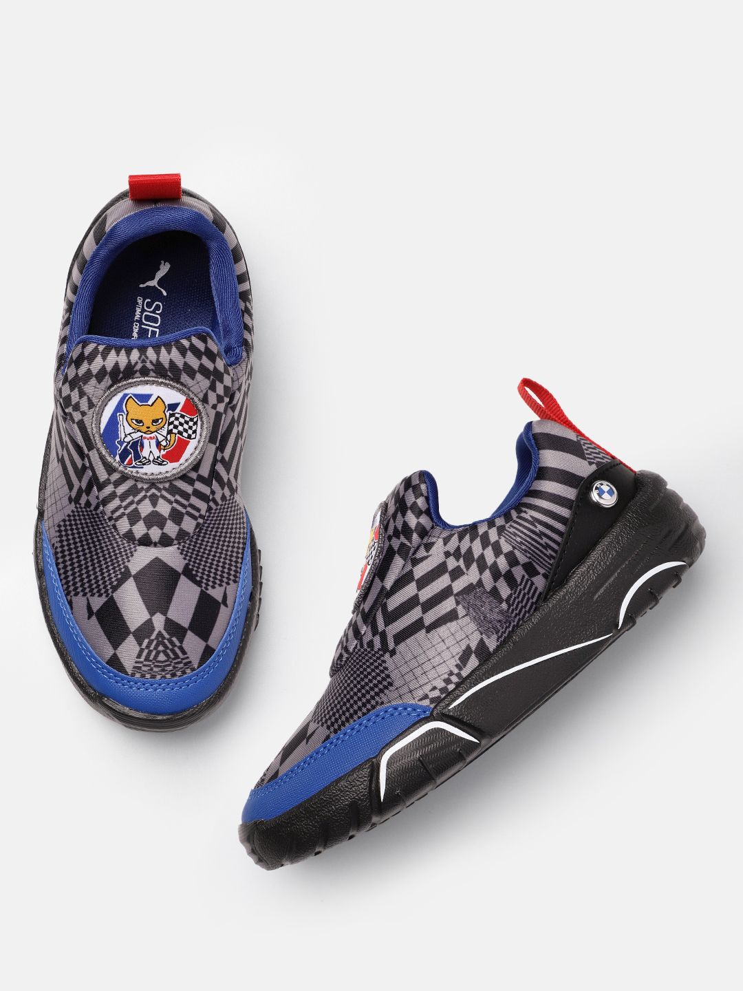 PUMA Motorsport Kids Black BMW M Motorsport Bao Kart Slip-On Sneakers-picture-17