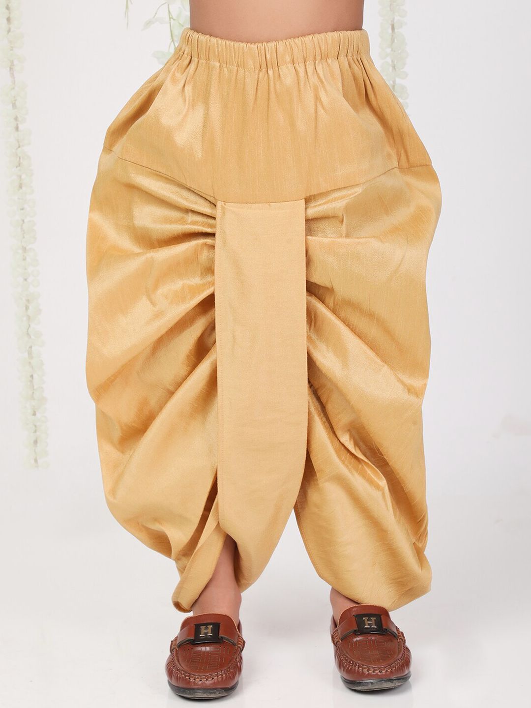 KID1 Boys Mid Rise Pleated Silk Dhoti Pant-picture-40